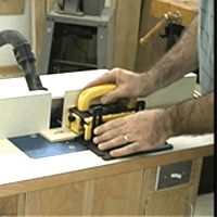 Using Gripper on Router Table